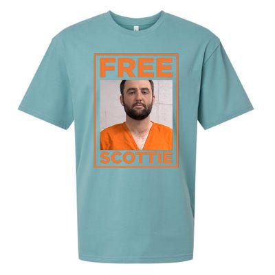 Scottie Scheffler Mugshot Sueded Cloud Jersey T-Shirt