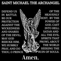 Saint St Michael Prayer Cute Gift Catholic Archangel Christian Bucket Hat