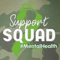 Support Squad Mental Health Awareness Lime Green Ribbon Legacy Tie Dye Trucker Hat