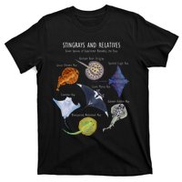 Stingray Species Manta Ray River Stingray And More T-Shirt