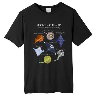 Stingray Species Manta Ray River Stingray And More Tall Fusion ChromaSoft Performance T-Shirt