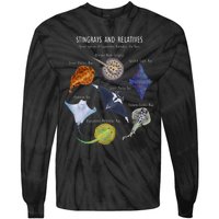 Stingray Species Manta Ray River Stingray And More Tie-Dye Long Sleeve Shirt