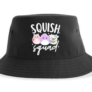 Squish Squad Mallow Great Gifts Cute Sustainable Bucket Hat