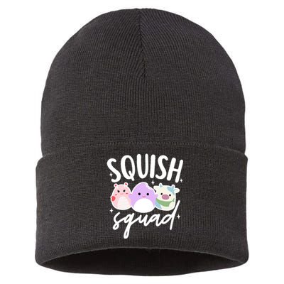 Squish Squad Mallow Great Gifts Cute Sustainable Knit Beanie