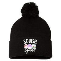 Squish Squad Mallow Great Gifts Cute Pom Pom 12in Knit Beanie