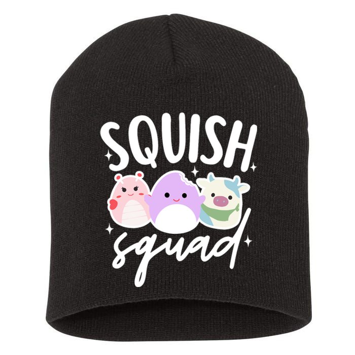 Squish Squad Mallow Great Gifts Cute Short Acrylic Beanie