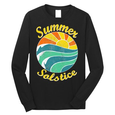 Summer Solstice Midsommar Festival Gidt Idea Long Sleeve Shirt