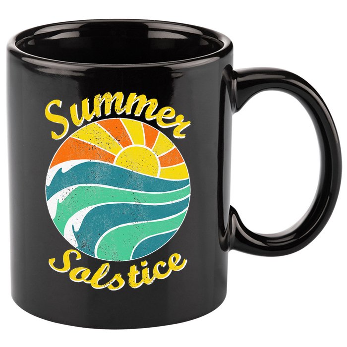 Summer Solstice Midsommar Festival Gidt Idea 11oz C Handle Ceramic Mug