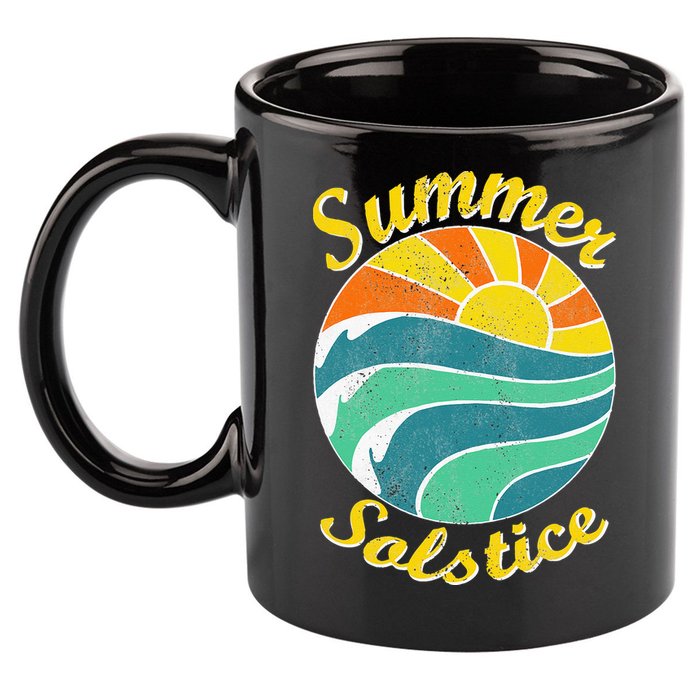 Summer Solstice Midsommar Festival Gidt Idea 11oz C Handle Ceramic Mug
