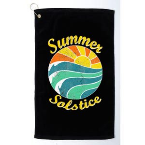 Summer Solstice Midsommar Festival Gidt Idea Platinum Collection Golf Towel