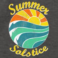 Summer Solstice Midsommar Festival Gidt Idea Vector Backpack