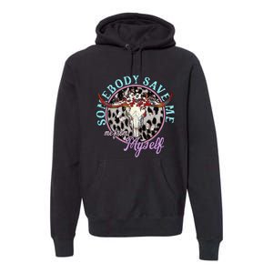 Somebody Save Me Me From Jellyrolls Premium Hoodie