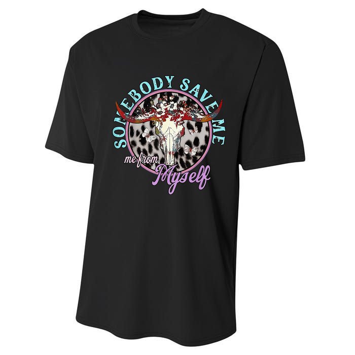 Somebody Save Me Me From Jellyrolls Performance Sprint T-Shirt