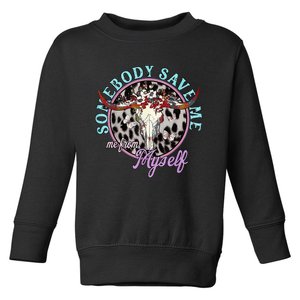 Somebody Save Me Me From Jellyrolls Toddler Sweatshirt