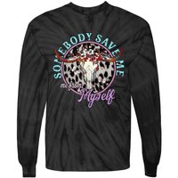 Somebody Save Me Me From Jellyrolls Tie-Dye Long Sleeve Shirt