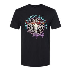 Somebody Save Me Me From Jellyrolls Softstyle CVC T-Shirt