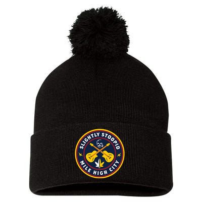 Slightly Stoopid Mile High City Pom Pom 12in Knit Beanie