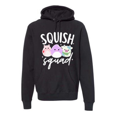 Squish Squad Mallow Great Gifts Cute Premium Hoodie