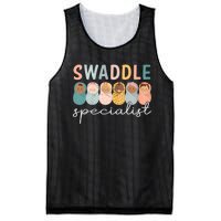 Swaddle Specialist Nicu Mother Baby Nurse Tech Neonatal Icu Nurse Day Mesh Reversible Basketball Jersey Tank