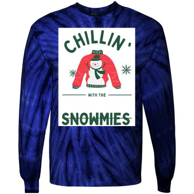 Snowmies Tie-Dye Long Sleeve Shirt