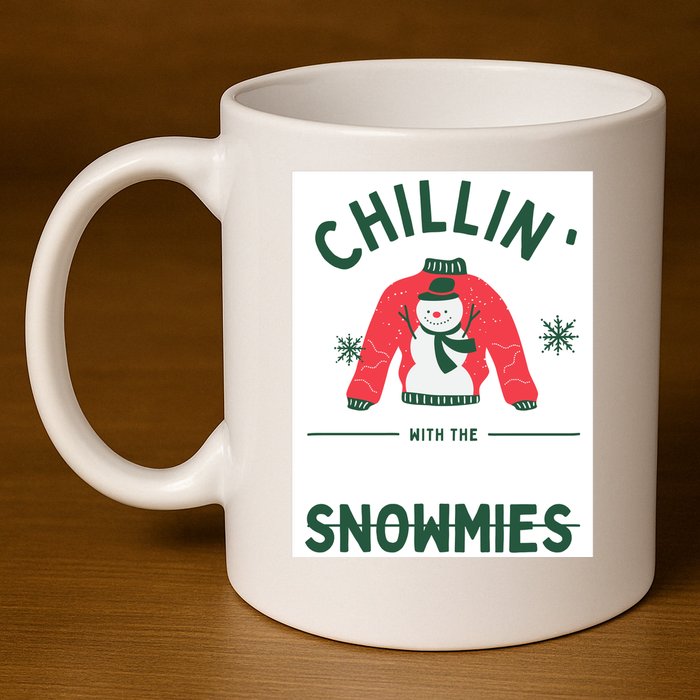 Snowmies 11oz C Handle Ceramic Mug