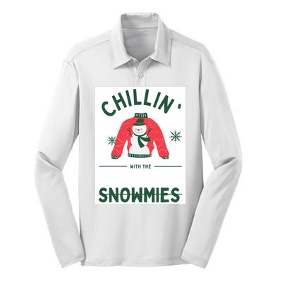 Snowmies Silk Touch Performance Long Sleeve Polo