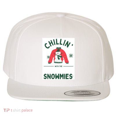 Snowmies Wool Snapback Cap