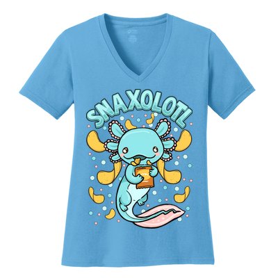 Snaxoltol Women's V-Neck T-Shirt