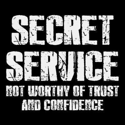Secret Service Not Worthy Of Trust Secret Service Fail Trump T-Shirt
