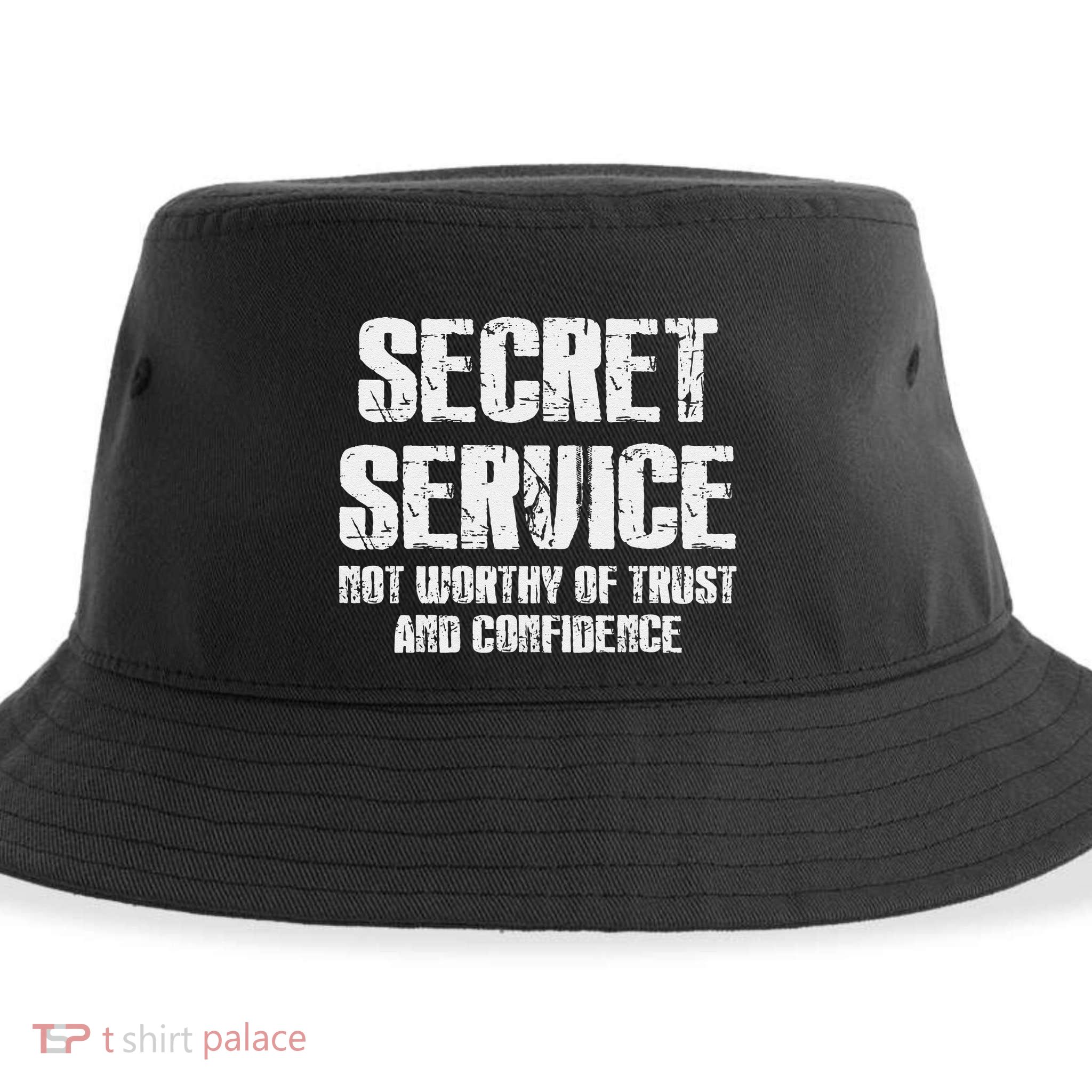 Secret Service Not Worthy Of Trust Secret Service Fail Trump Sustainable Bucket Hat