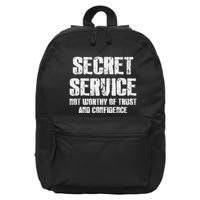 Secret Service Not Worthy Of Trust Secret Service Fail Trump 16 in Basic Backpack