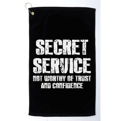 Secret Service Not Worthy Of Trust Secret Service Fail Trump Golf Towel