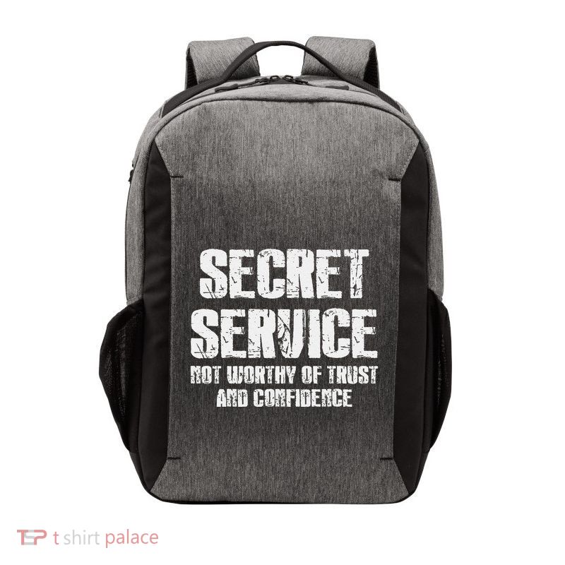 Secret Service Not Worthy Of Trust Secret Service Fail Trump Vector Backpack