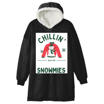 Snowmies Hooded Wearable Blanket