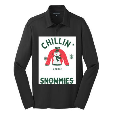 Snowmies Silk Touch Performance Long Sleeve Polo