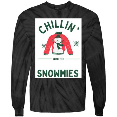 Snowmies Tie-Dye Long Sleeve Shirt