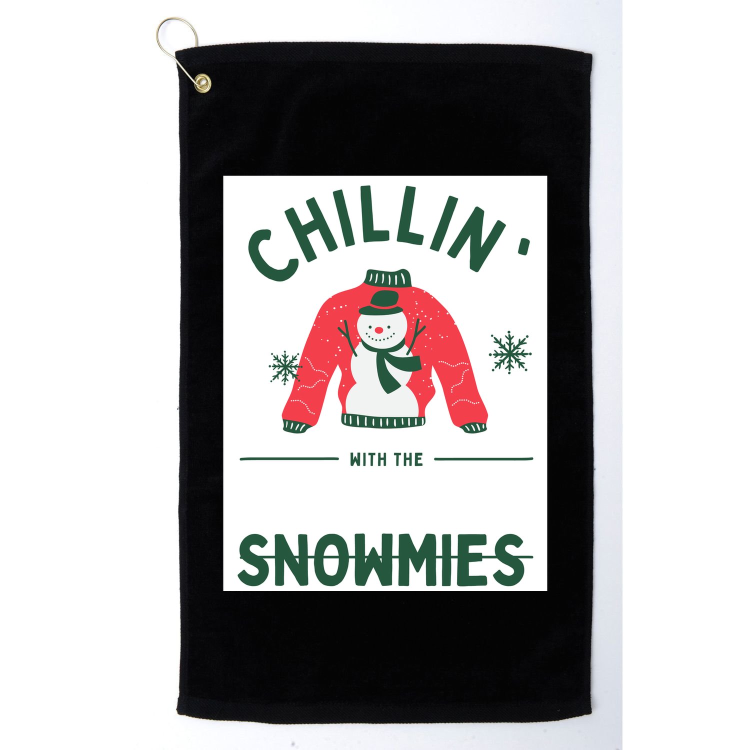 Snowmies Golf Towel