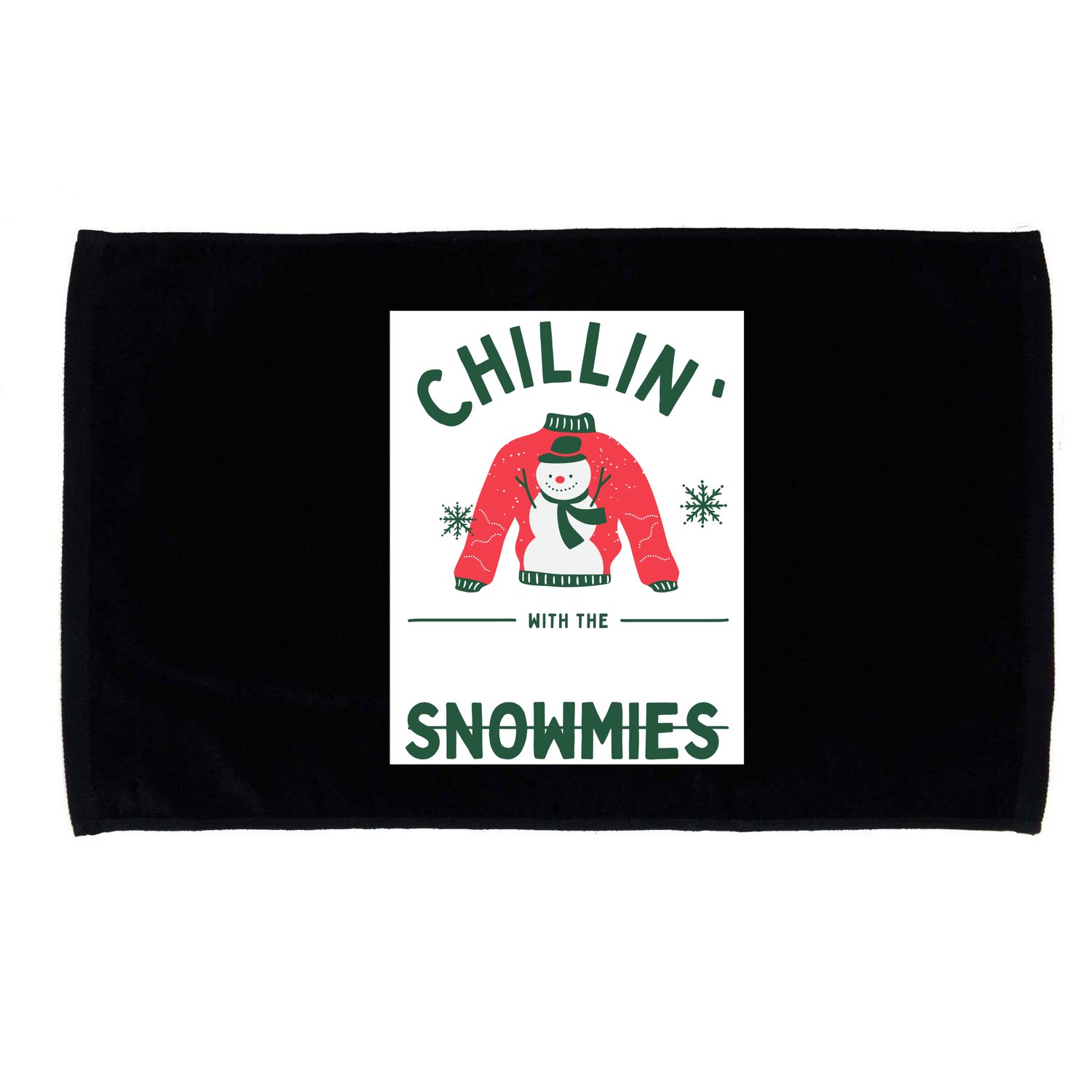 Snowmies Microfiber Hand Towel