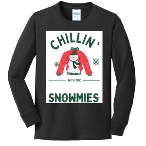 Snowmies Kids Long Sleeve Shirt