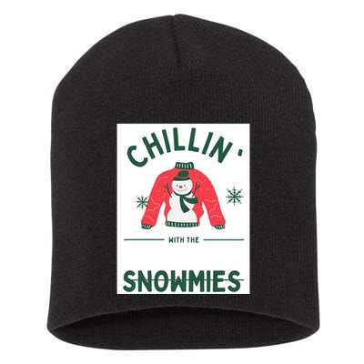 Snowmies Short Acrylic Beanie