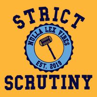 Strict Scrutiny Nulla Lex Vibes Est 2019 Sustainable Knit Beanie
