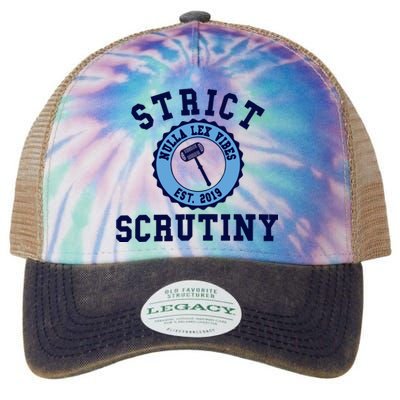 Strict Scrutiny Nulla Lex Vibes Est 2019 Legacy Tie Dye Trucker Hat