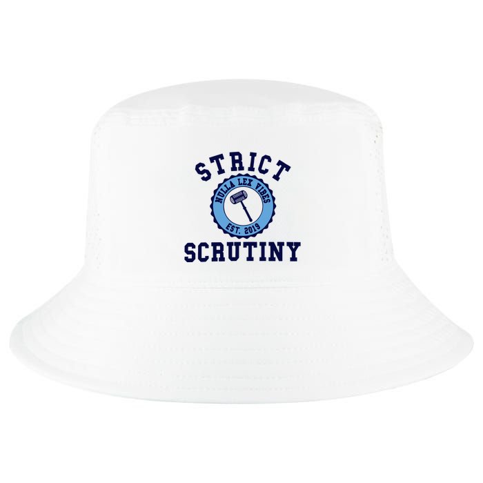 Strict Scrutiny Nulla Lex Vibes Est 2019 Cool Comfort Performance Bucket Hat