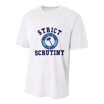 Strict Scrutiny Nulla Lex Vibes Est 2019 Youth Performance Sprint T-Shirt