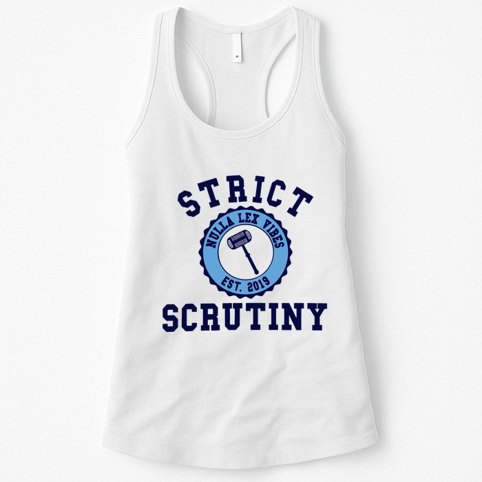 Strict Scrutiny Nulla Lex Vibes Est 2019 Womens Tank Top