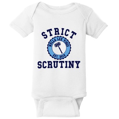 Strict Scrutiny Nulla Lex Vibes Est 2019 Baby Bodysuit