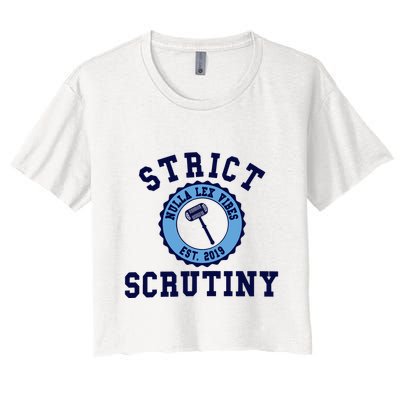 Strict Scrutiny Nulla Lex Vibes Est 2019 Crop Top