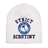 Strict Scrutiny Nulla Lex Vibes Est 2019 Short Acrylic Beanie