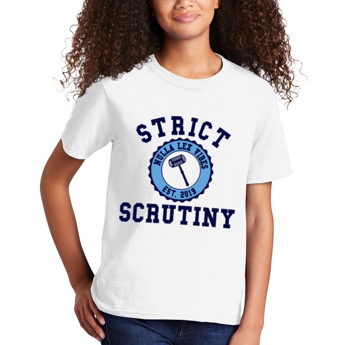 Strict Scrutiny Nulla Lex Vibes Est 2019 Kids T-Shirt