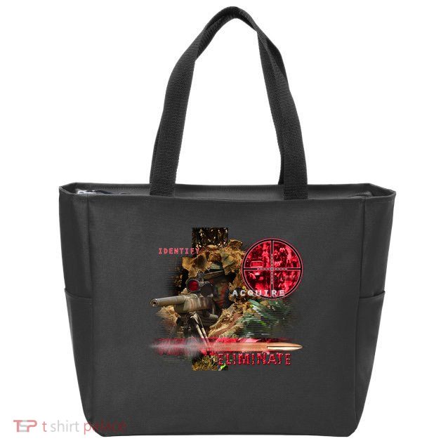 Sniper Zip Tote Bag